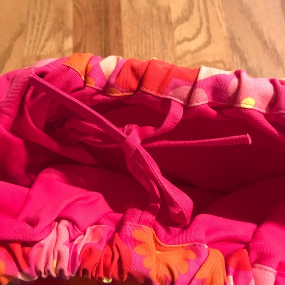 🌸EUC Pink & Orange Floral Purse🌸 - Picture 10 of 10